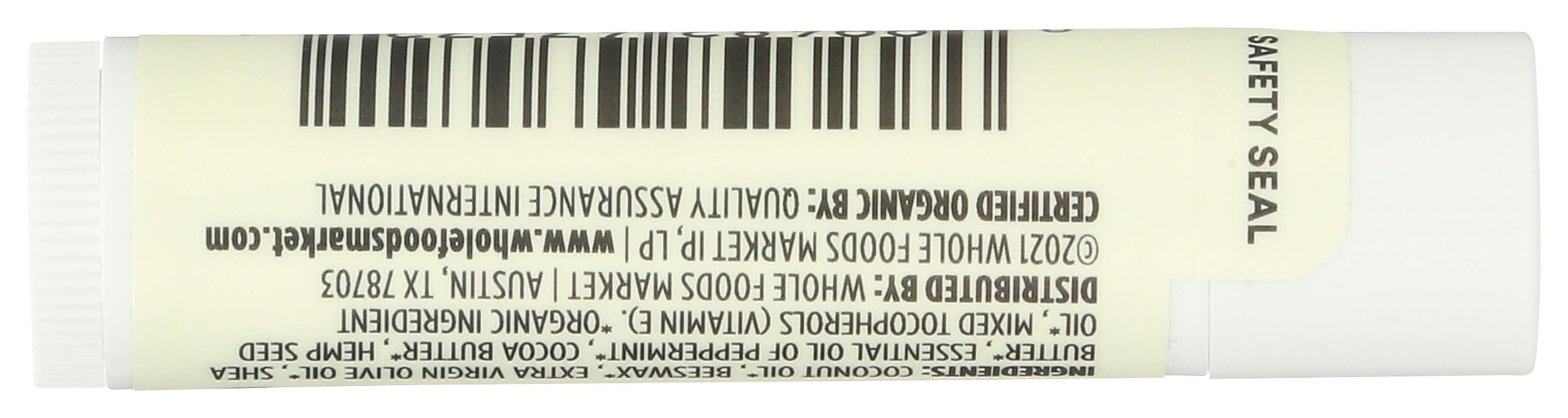 365 by Whole Foods Market, Organic Peppermint Lip Balm, 0.15 Ounce